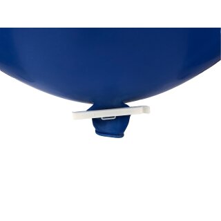 Zibi Ballonverschluss Klick Weiß 8 cm für Riesenballon ø80cm-1St