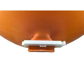 Zibi Ballonverschluss Klick Weiß 12 cm für Riesenballon ø120-165cm-1St