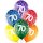 Belbal Premium Luftballon -Zahl 70- ø30cm Mix-6St