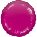 Luftballon Fuchsia-Pink Folie ø45cm