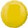 Anagram Folienballon Gelb ø45cm unverpackt-1St