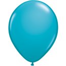 100 Luftballons Türkis Pastel ø12,5cm