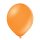 100 Luftballons Orange Metallic &oslash;12,5cm