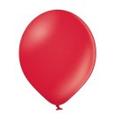 100 Luftballons Rot-Kirschrot Metallic &oslash;12,5cm